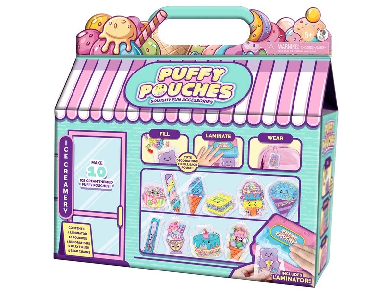 Puffy Pouches Pufi charm fagyizó szett