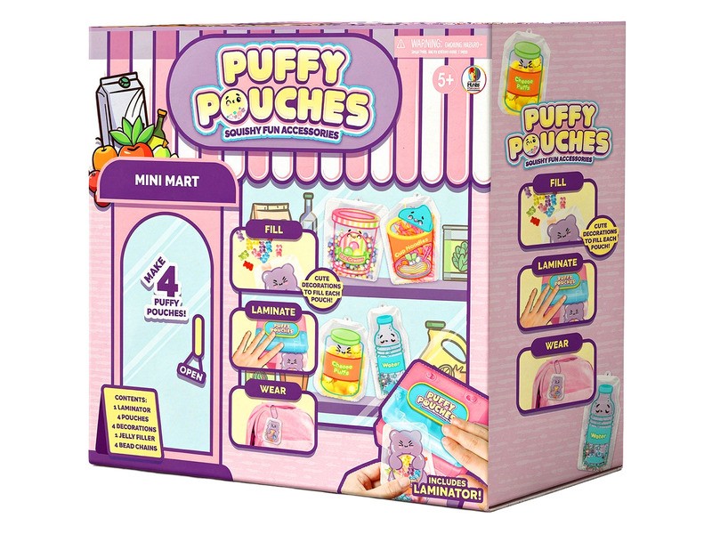 Puffy Pouches Pufi charm design szett – termékkép