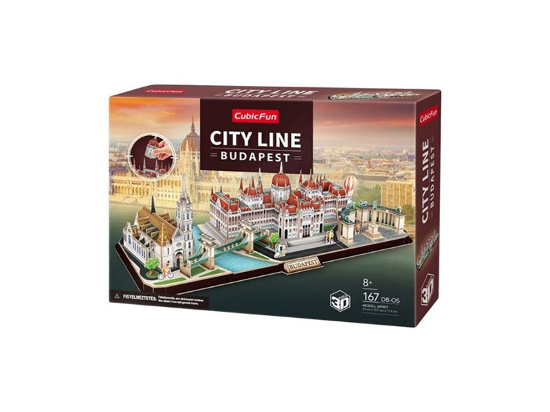 3D puzzle City Line - Budapest városmodell