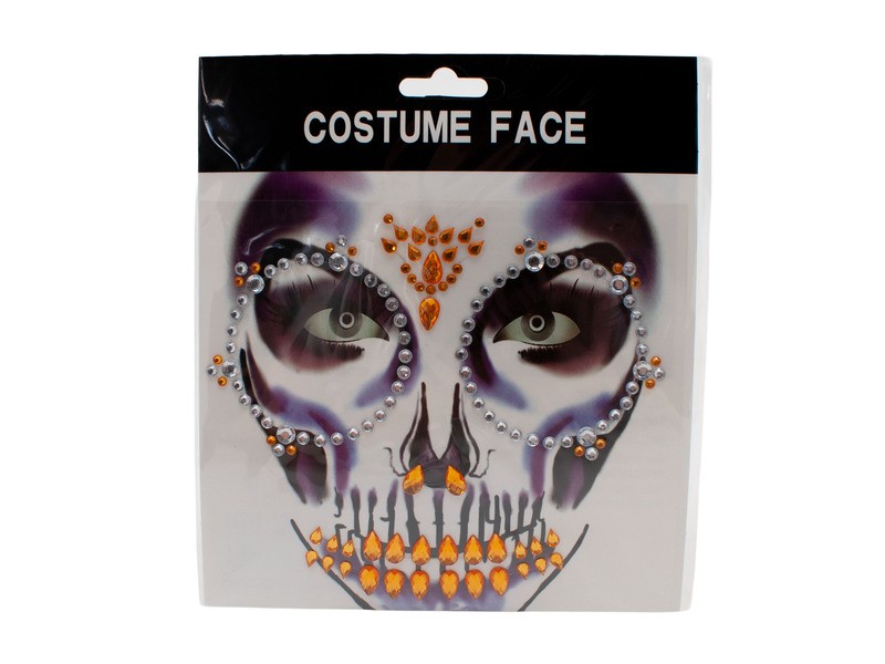 Halloweeni arc matrica – termékfotó