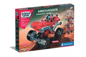 Clementoni Mechanics Monster Truck építőjáték
