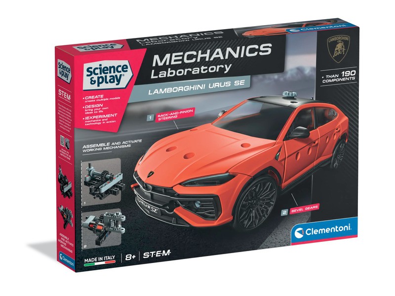 Clementoni Mechanics Lamborghini Urus építőmodell