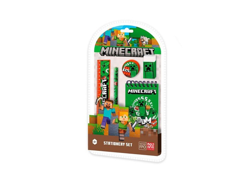 Minecraft 5 darabos írószer készlet