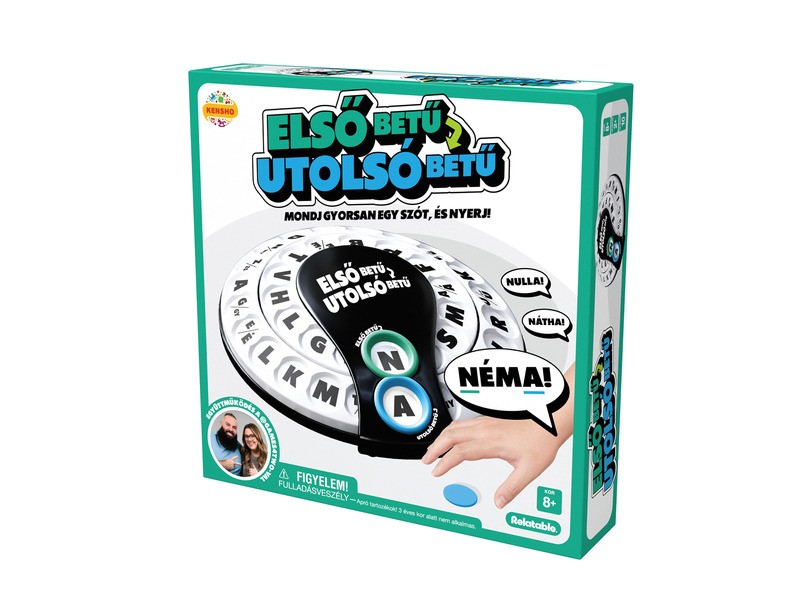 WDYM társasjáték - első és utolsó betű