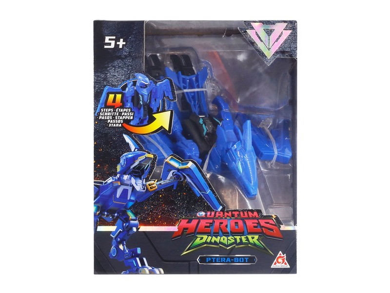 Dinoster Jay Min átalakítható robotfigura 12 cm