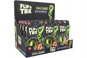 Flip'n' Trix ügyességi játék – a doboz részletei
