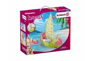 Schleich Sera varázslatos virágcsónakja