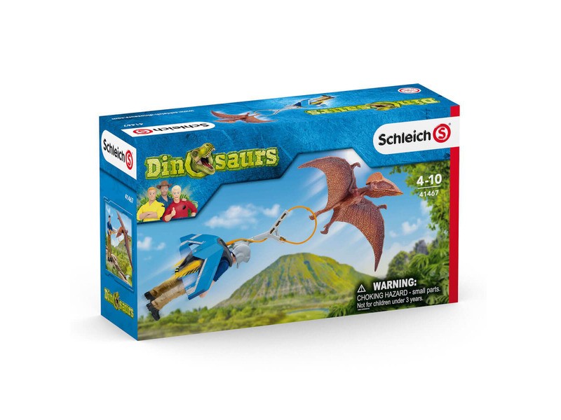 Schleich Jetpackes üldözés - Maxx Colby és Tupuxuara