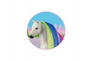 Schleich Beauty Horse szivárvány - kézzel festett lófigura