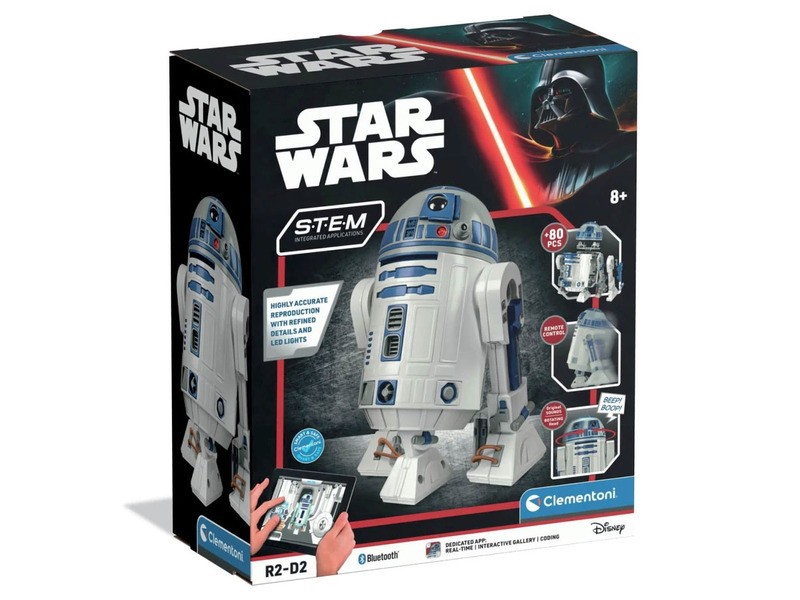 Clementoni Star Wars R2-D2 programozható robotfigura