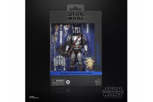 Star Wars Black Series: Mandalóri és Grogu figura