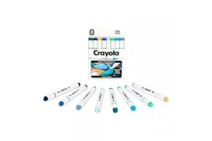 Crayola filctollkészlet - Homok és Tenger, 8 db