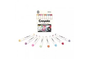 Crayola pasztell 8 db dupla hegyű filctollak