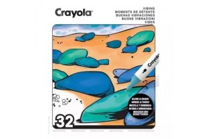 Crayola felnőtt színezőkönyv – Hangulatok borító