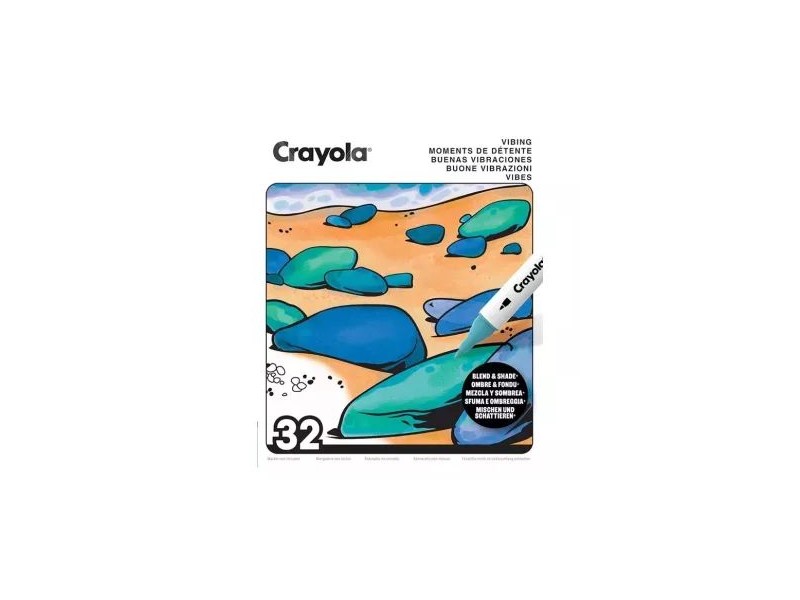 Crayola felnőtt színezőkönyv – Hangulatok borító
