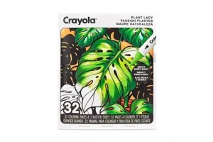 Crayola Felnőtt színezőkönyv – Növények szerelmese
