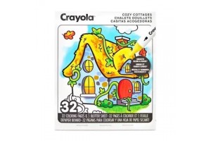 Crayola Felnőtt színezőkönyv – Mesebeli kuckó (32 lap)