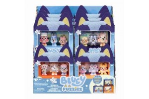 Bluey Fuzzies 3 db epizód szett - gyűjthető figurák