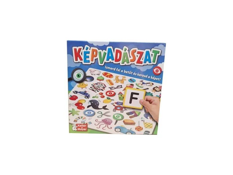 Képvadászat társasjáték doboza (5+)