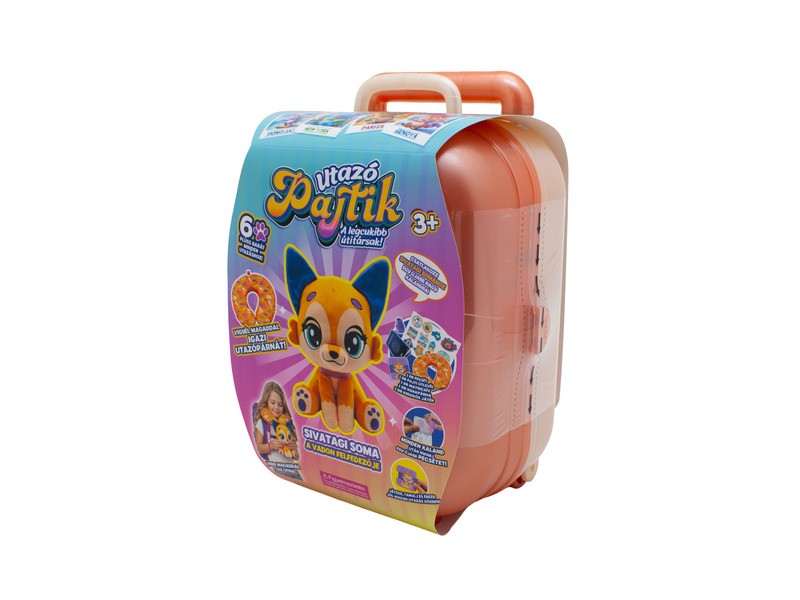 Utazó pajtik - Solly Safari 2 plüss figura
