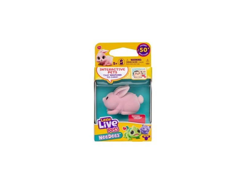 Little Live Pets Needees - Pinkee nyuszi
