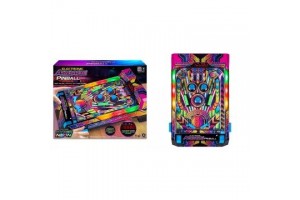 Elektronikus asztali flipper – neon, LED, pontszámláló
