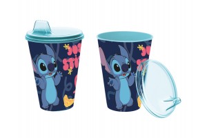 Stitch mintás műanyag csőrős pohár