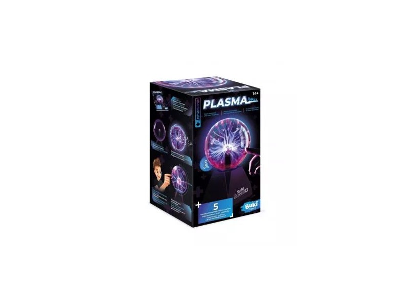 Buki plazma dekor lámpa — 5 kísérlet, 13 cm