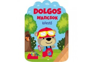 Dolgos mancsok kifestő
