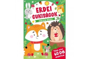 Erdei cukiságok matricás...