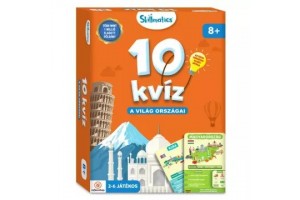 10 kvíz: A világ országai - Skillmatics társasjáték