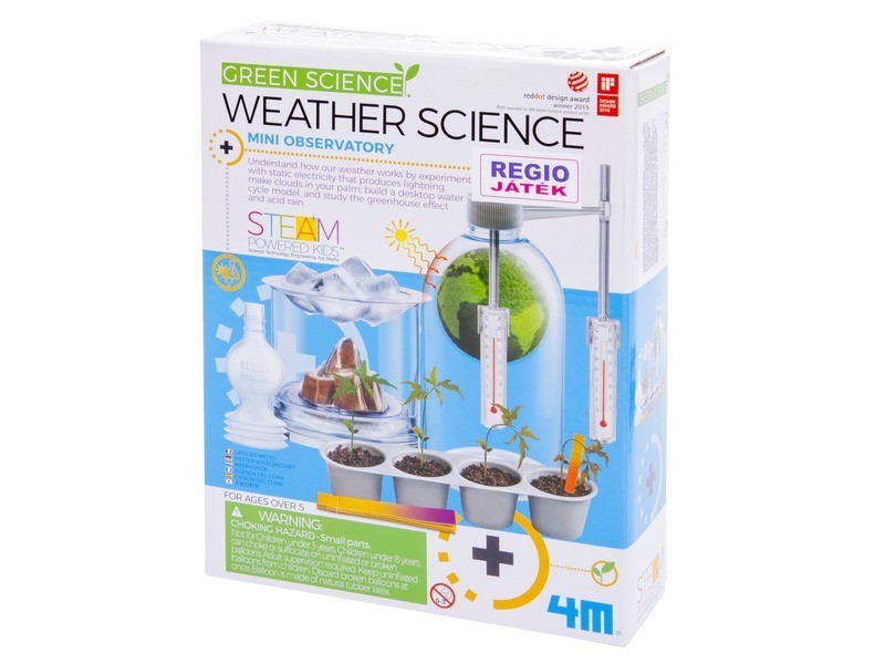 4M időjárás tudomány készlet - felhők és kísérletek