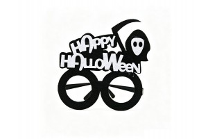 Halloweeni kaszás szemüveg – jelmez kiegészítő