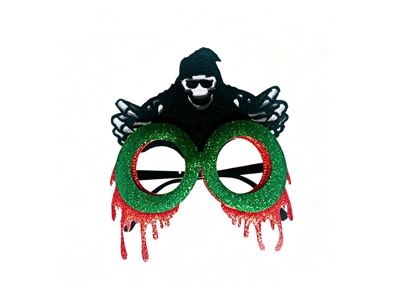 Halloweeni véres szemüveg termékkép