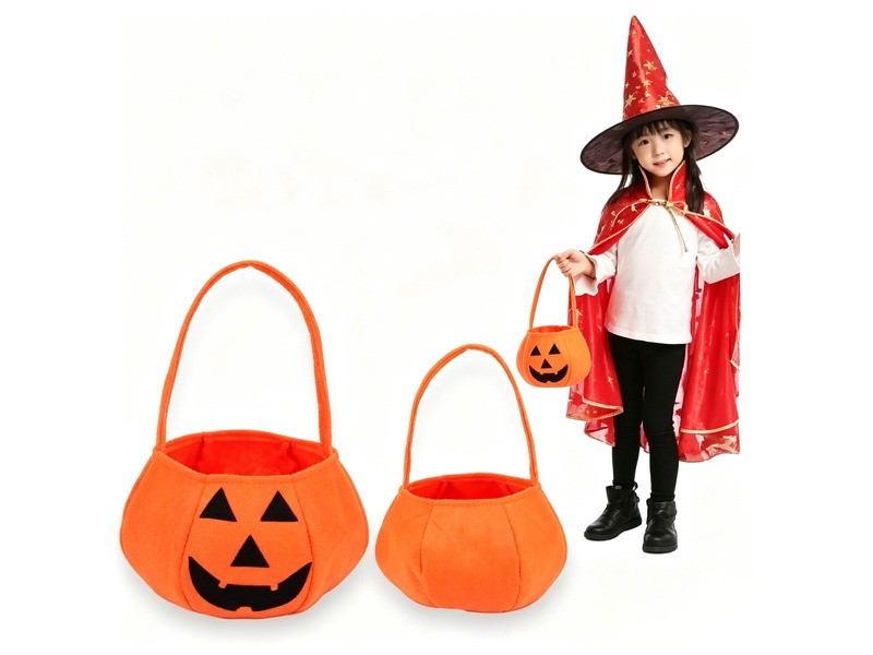 Halloweeni tökfejes táska 22 cm