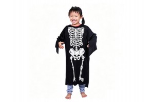 Gyerek csontvázas jelmez 80 cm — Halloweeni ruha