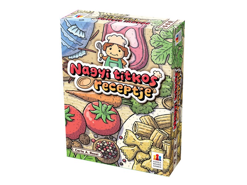 Nagyi titkos receptje társasjáték borítóképe
