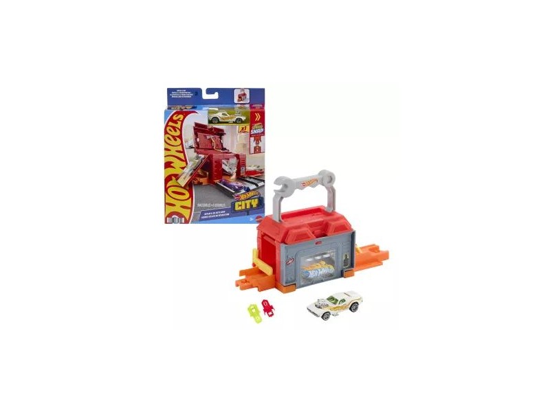 Hot Wheels City alap pálya - kisautóval