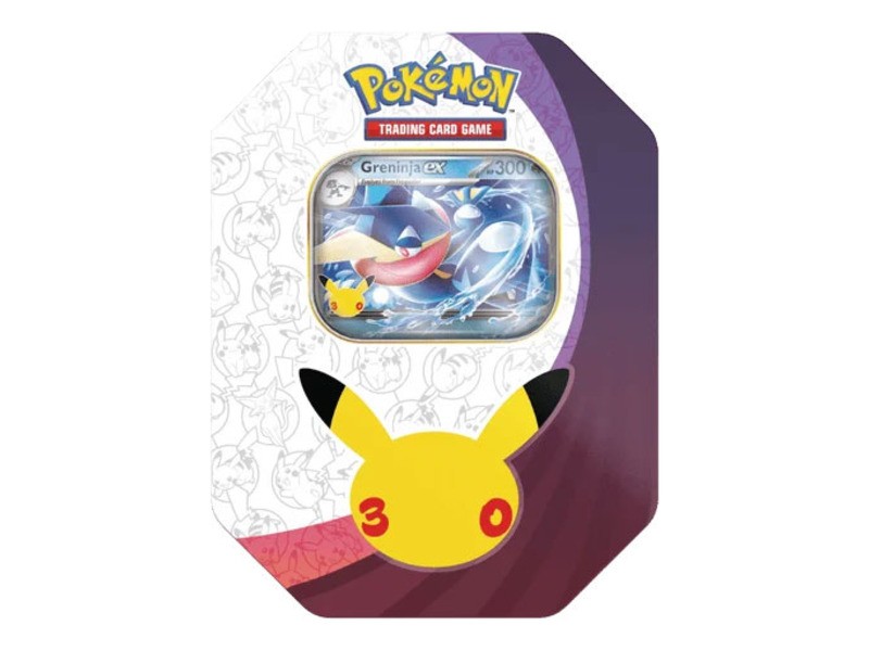 Pokémon TCG 30. évforduló ex fémdoboz