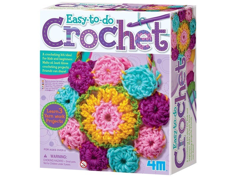 4M művészi horgoló készlet – táska és alátét ötletek