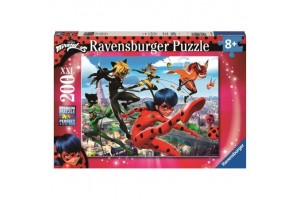 Puzzle 200 db — Katica és Fekete Macska kirakó