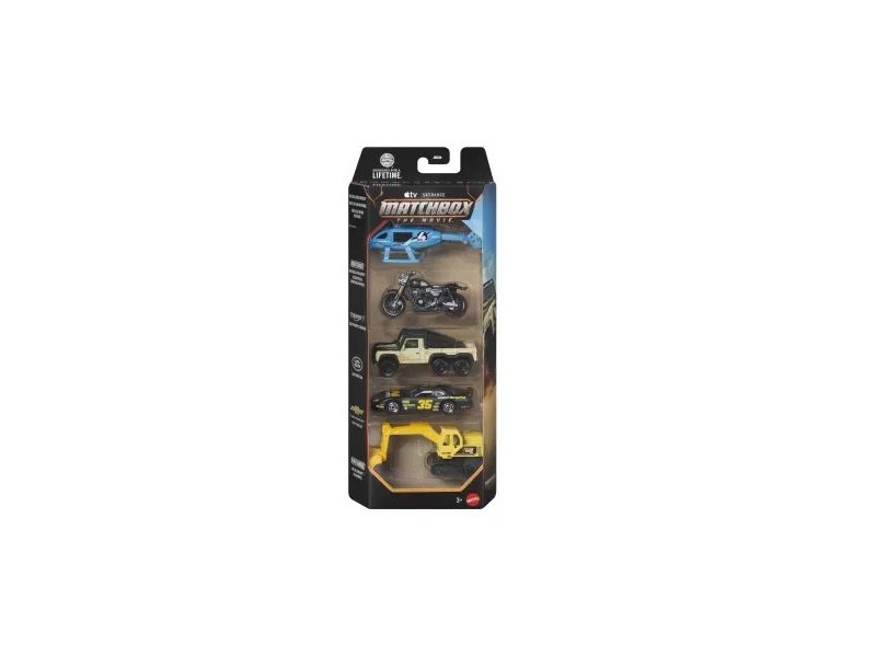 Matchbox A Film - 5 darabos 1:64 kisautó szett