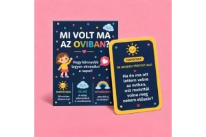 Mi volt ma az oviban? kártyajáték – doboz