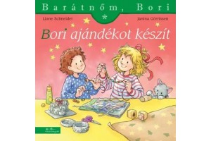Bori ajándékot készít - kreatív foglalkoztató könyv