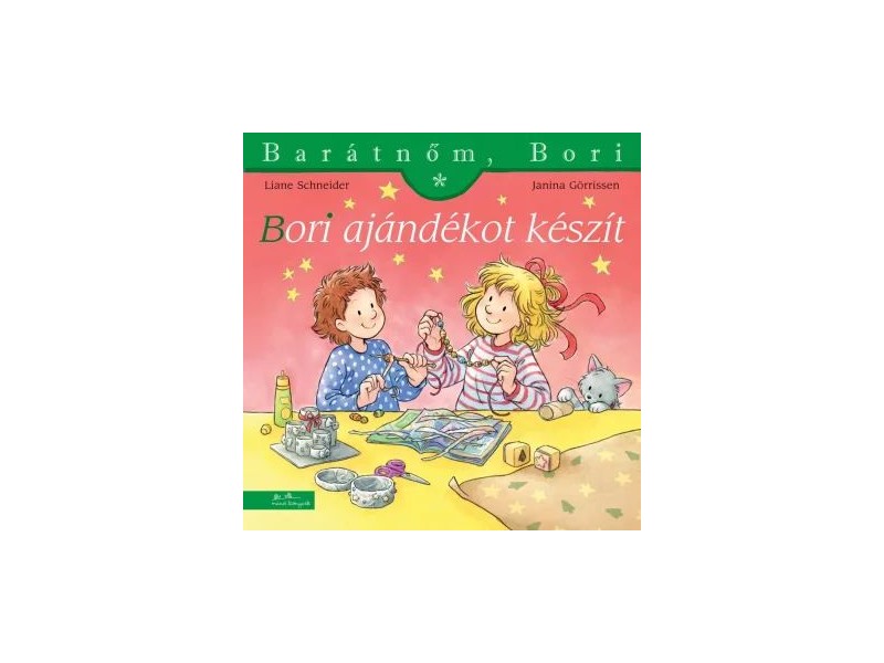 Bori ajándékot készít - kreatív foglalkoztató könyv