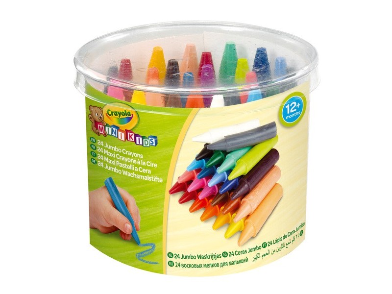 Crayola Mini Kids tömzsi viaszkréta - 24 db