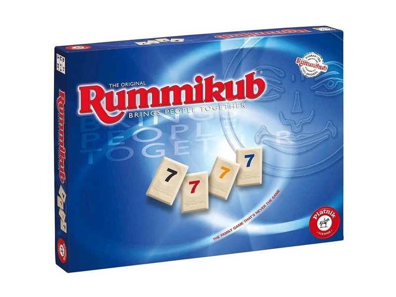 Rummikub Original játékdoboz és játékelemek