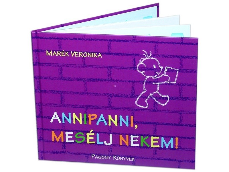 Marék Veronika: Annipanni, mesélj nekem! – borító
