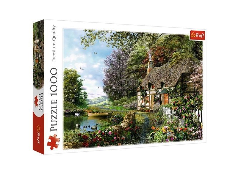 Trefl: Erdei házikó — 1000 darabos puzzle