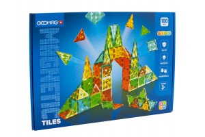 Geomag Magnetic Tiles Gems 100